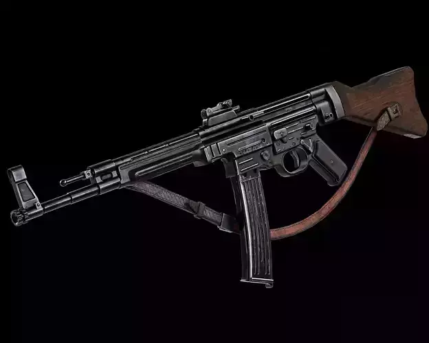 StG 44 Low-poly 3D model
