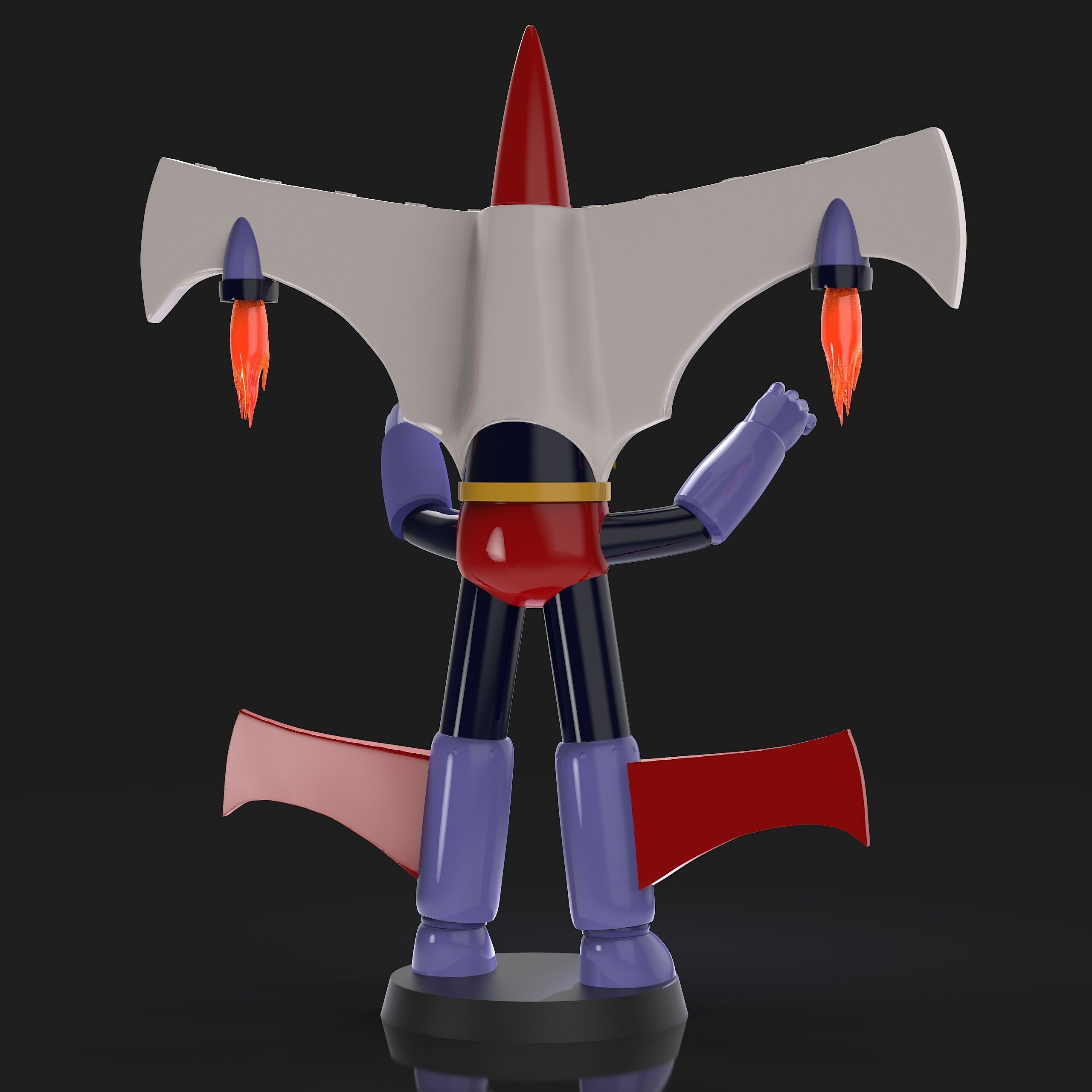 Genocider F9 Mazinger Z 3D print model_10