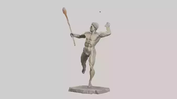 Javelin Thrower statue model