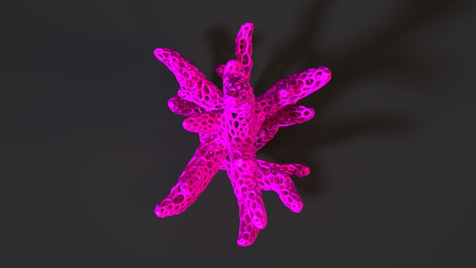 Coral Voronoi 3D print model_8