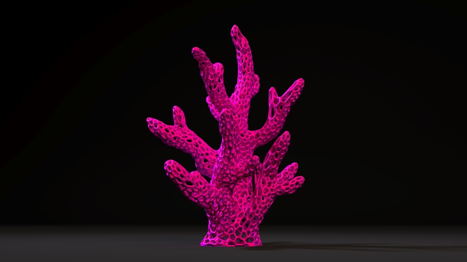 Coral Voronoi 3D print model_9