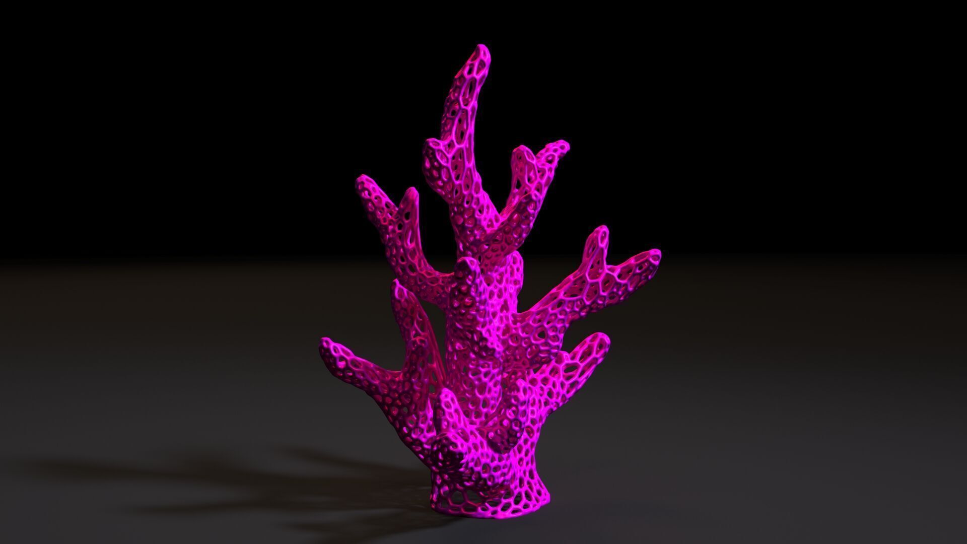 Coral Voronoi 3D print model_5
