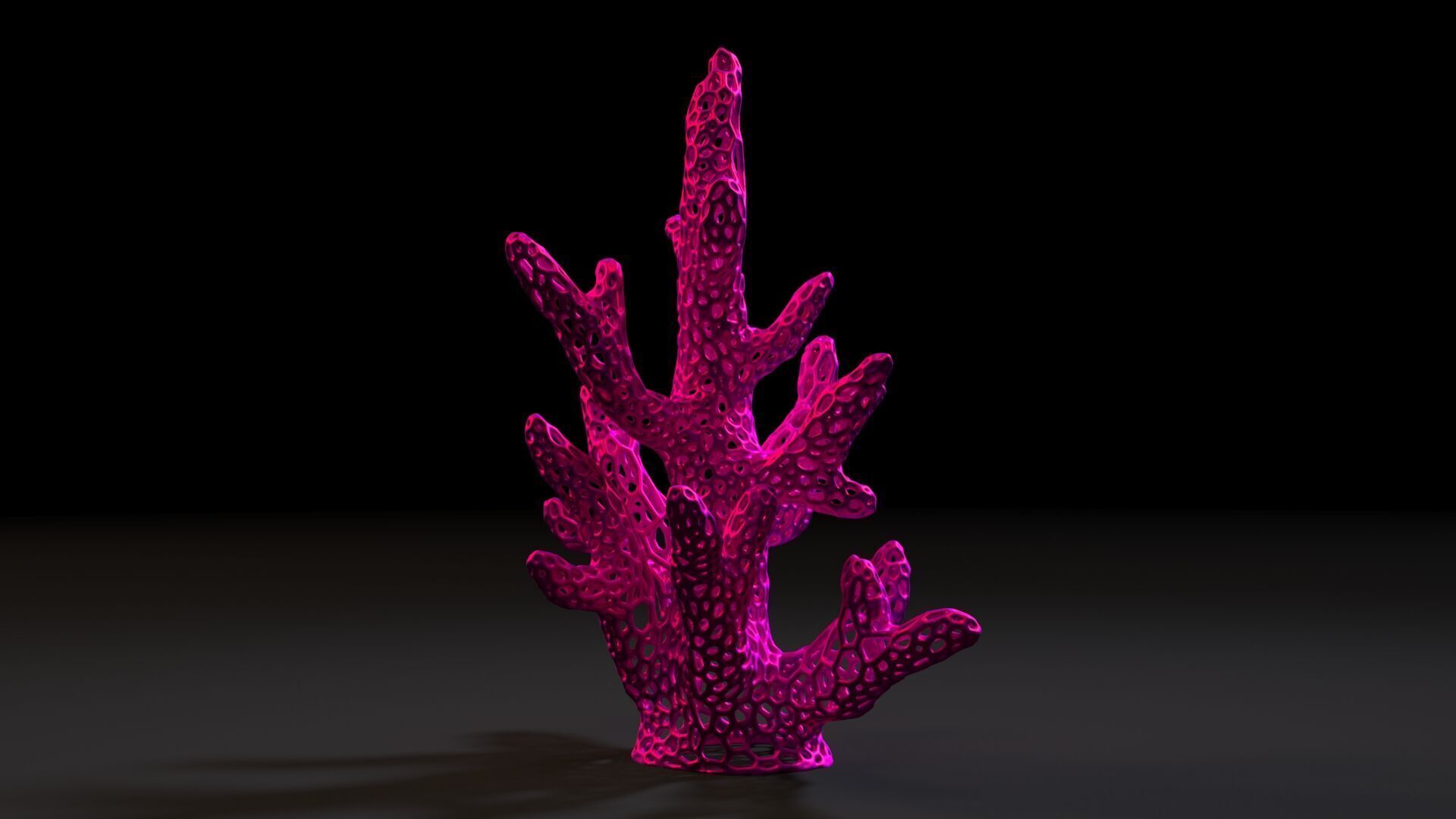 Coral Voronoi 3D print model_4