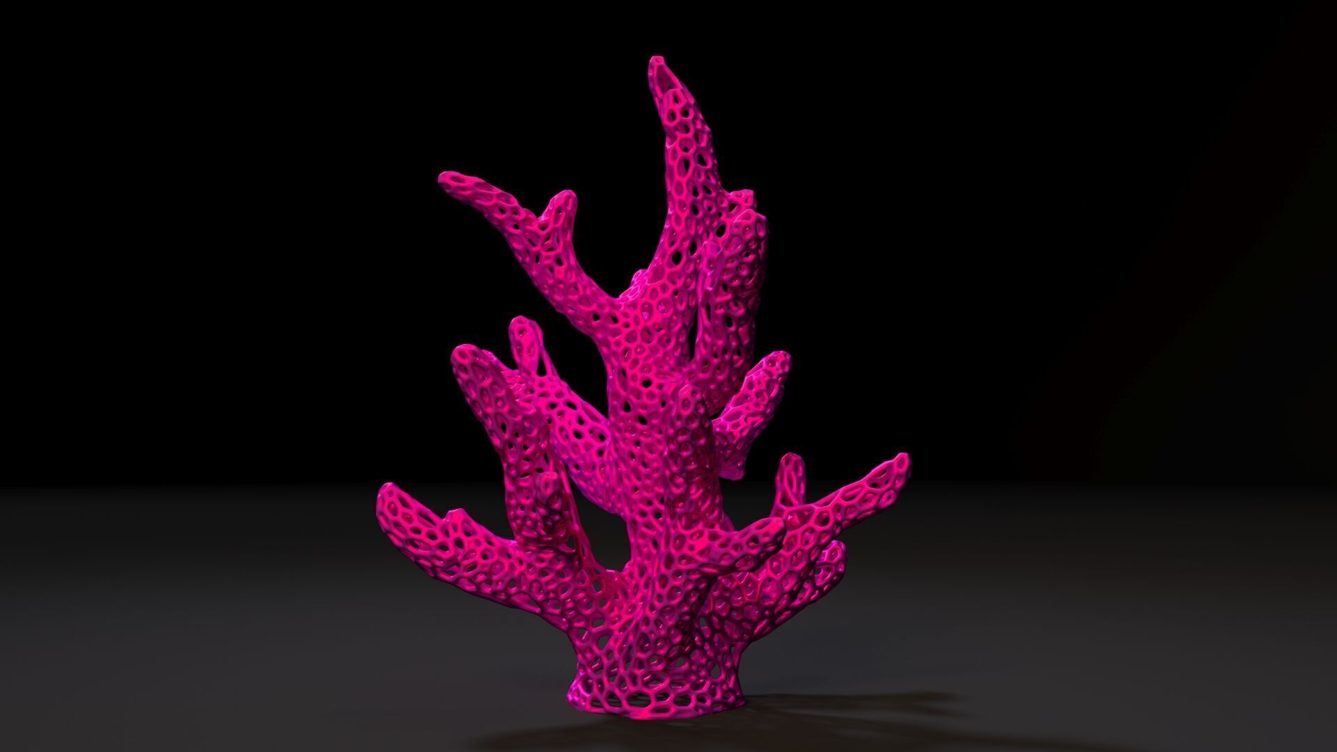 Coral Voronoi 3D print model_2