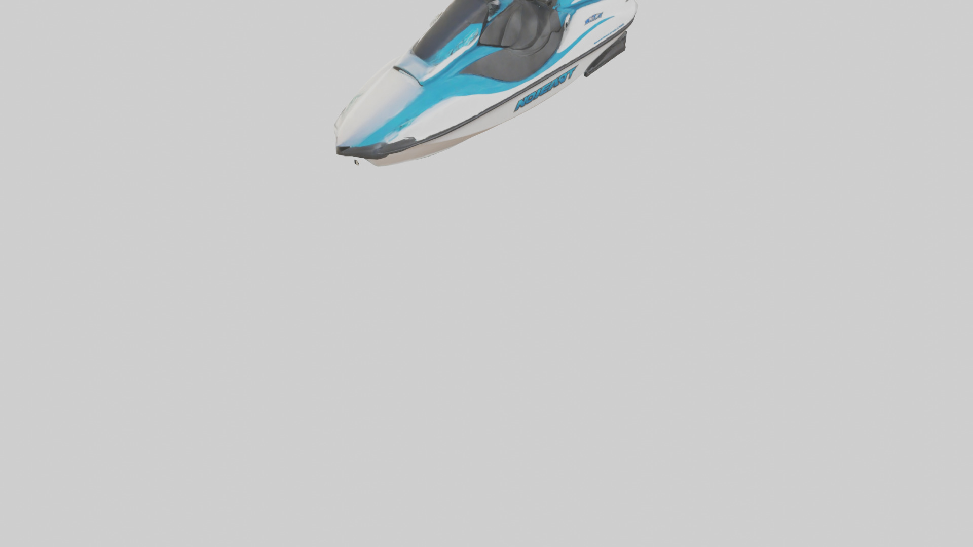 Jet Ski model Low-poly 3D model_7