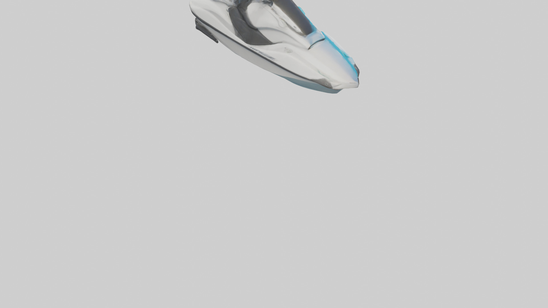 Jet Ski model Low-poly 3D model_5