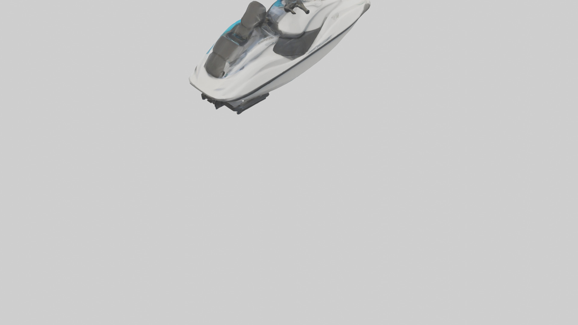 Jet Ski model Low-poly 3D model_4