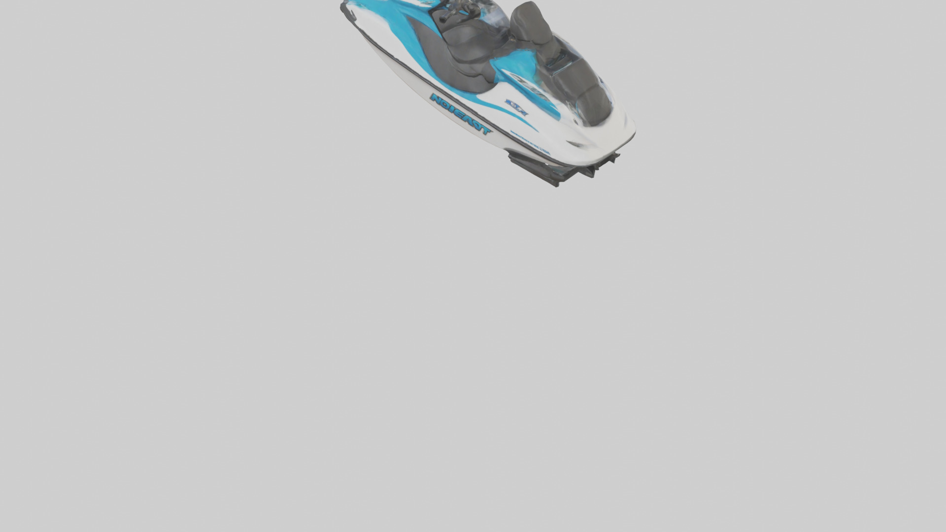 Jet Ski model Low-poly 3D model_6