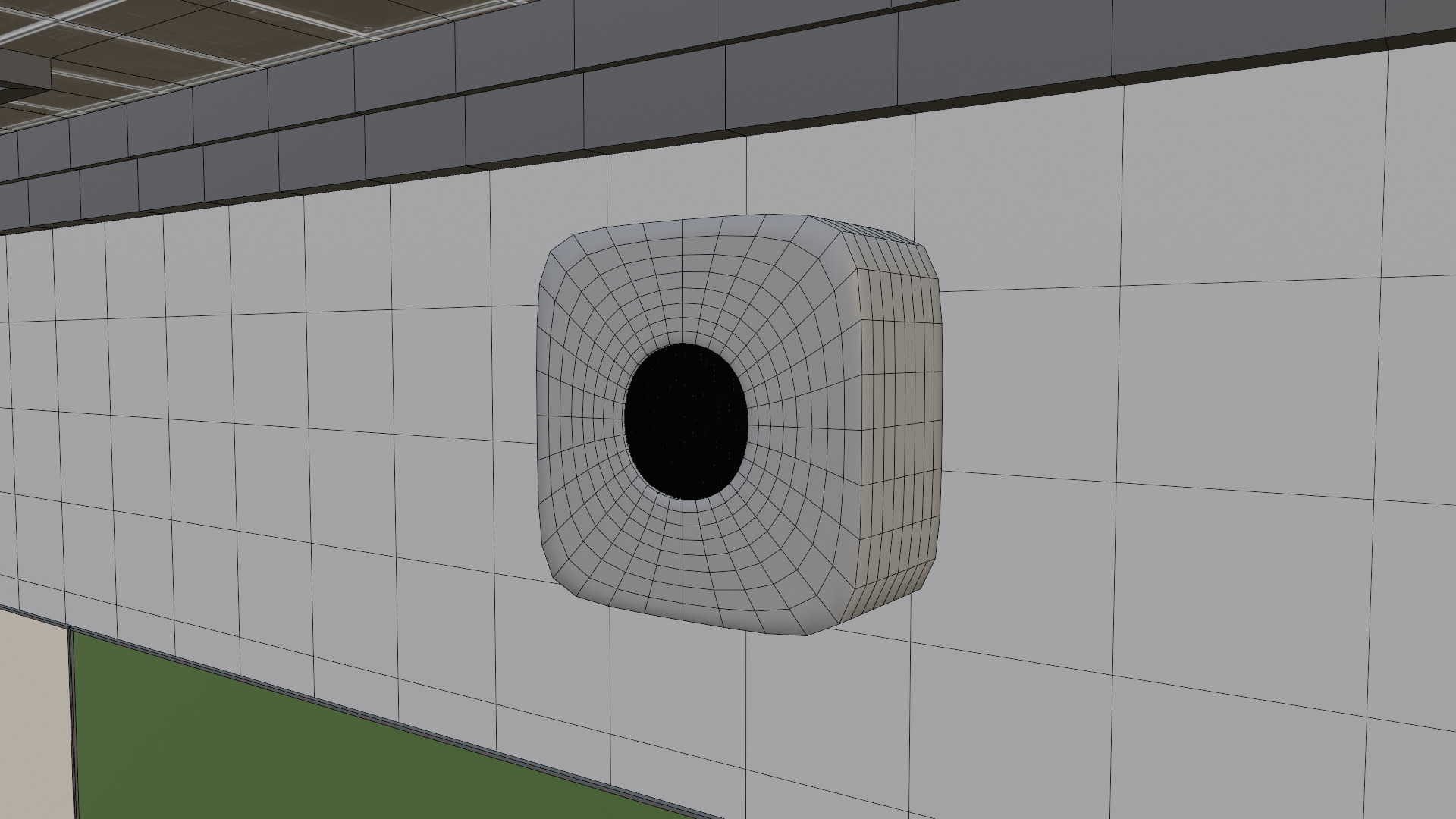 highly detailed and realistic 3D classroom model 3D model_14