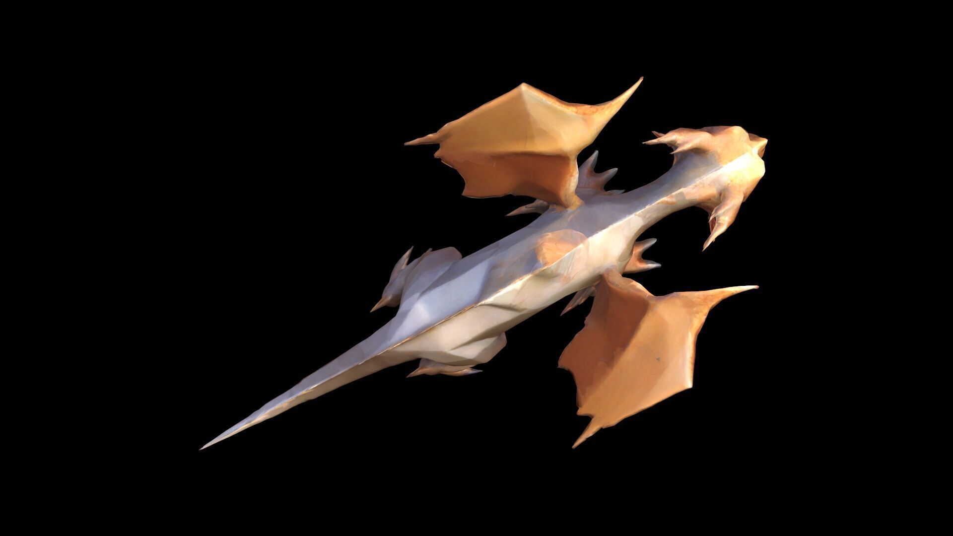 Fyrn Dragon 3d Model 3D model_6