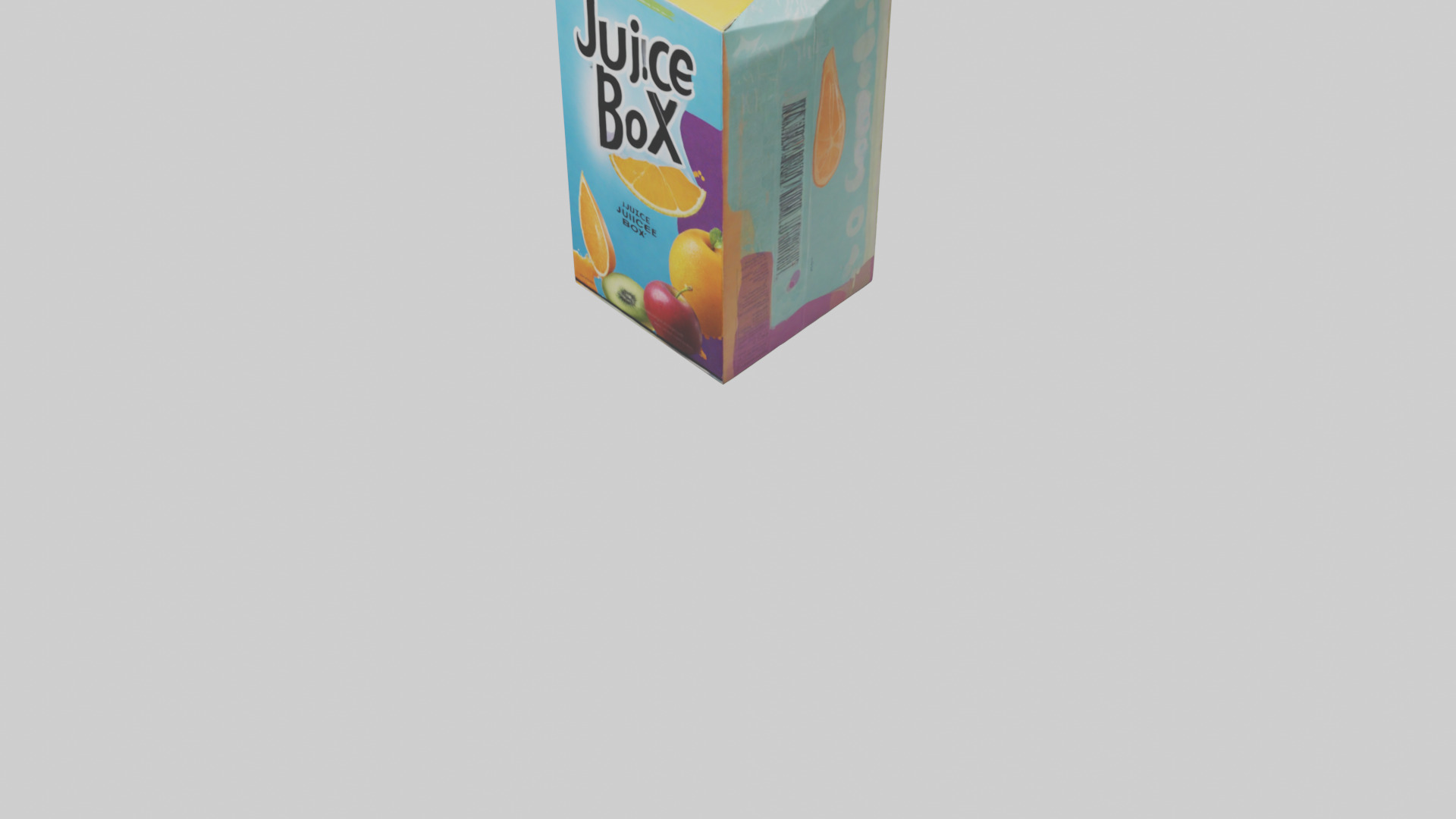 Juice Box model Low-poly 3D model_6