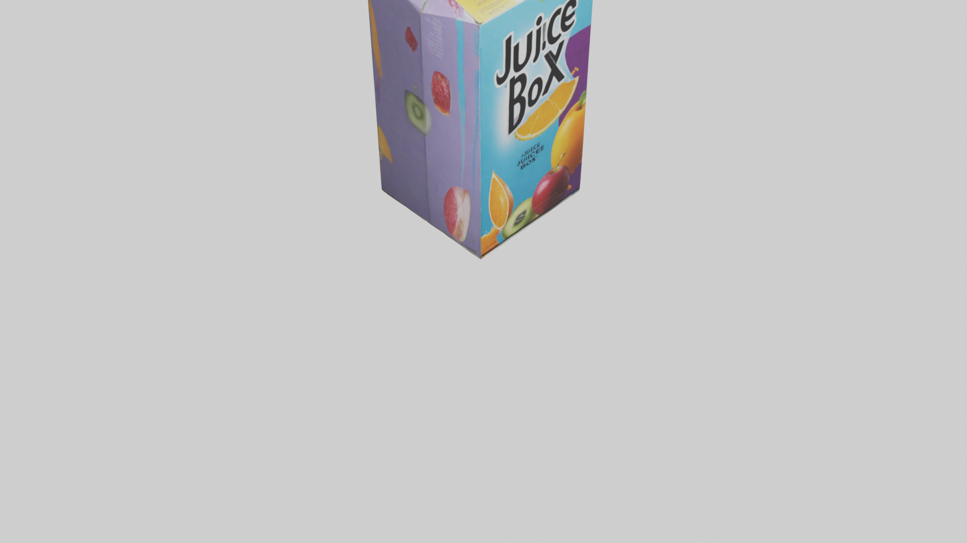 Juice Box model Low-poly 3D model_7