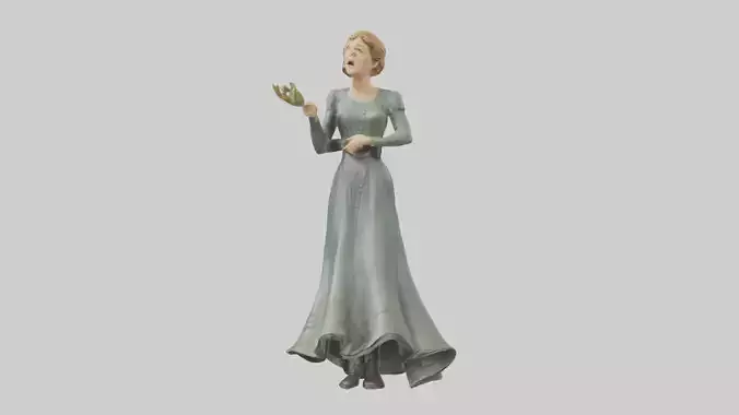 Julie Andrews statue model