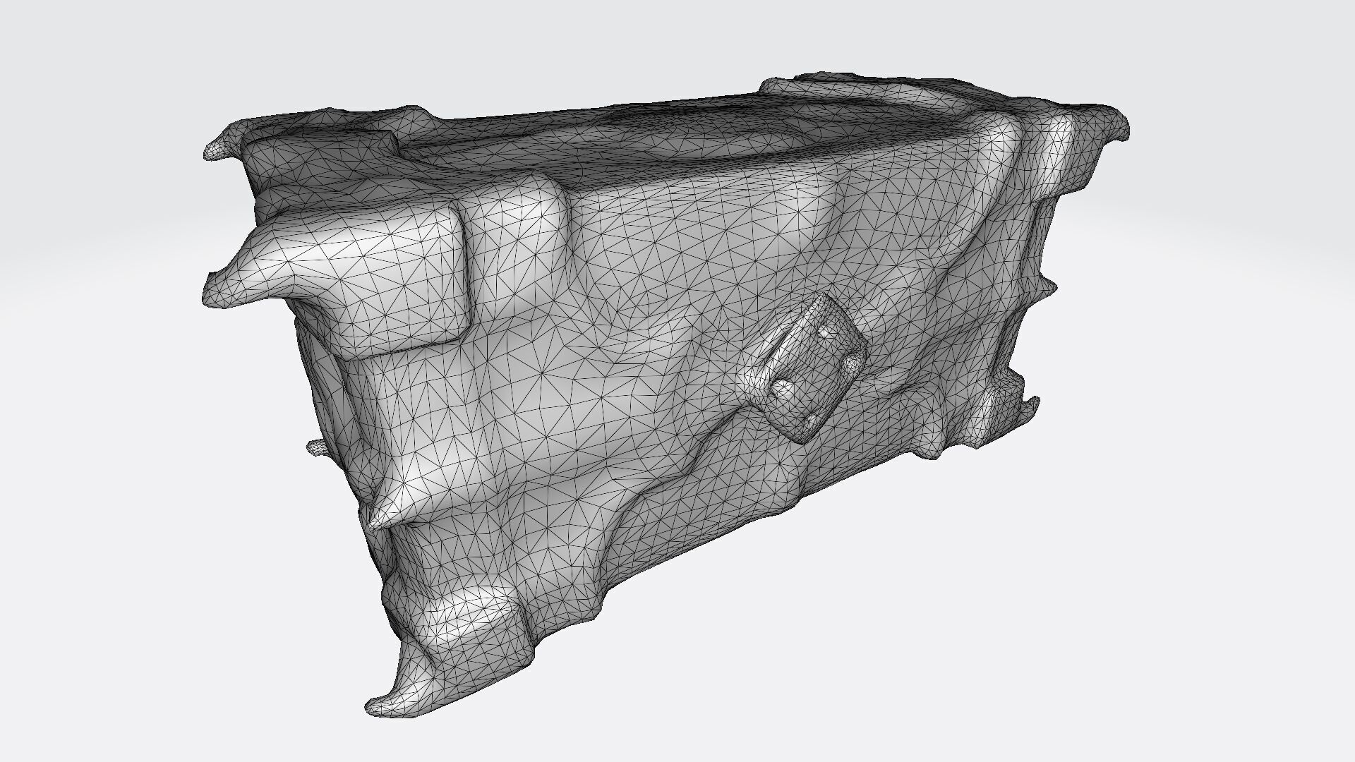 Golden Serpent Fang 3d Model 3D model_8