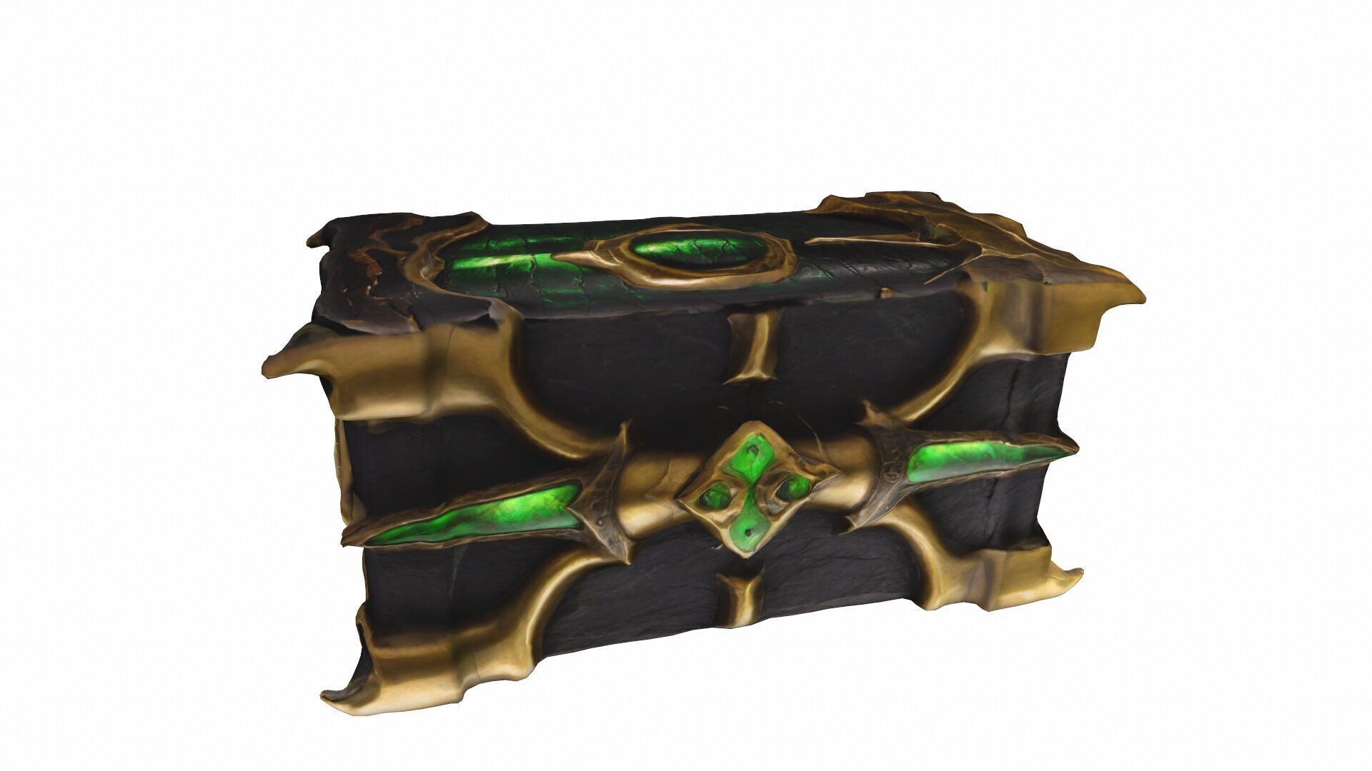 Golden Serpent Fang 3d Model 3D model_7