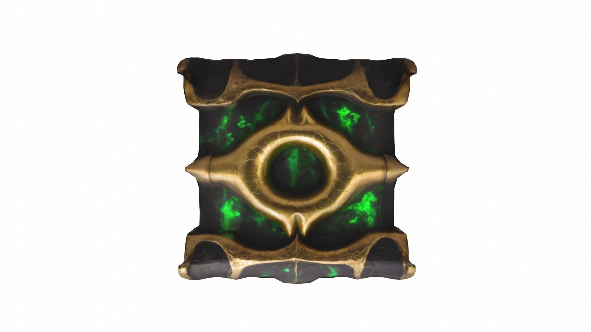 Golden Serpent Fang 3d Model 3D model_6