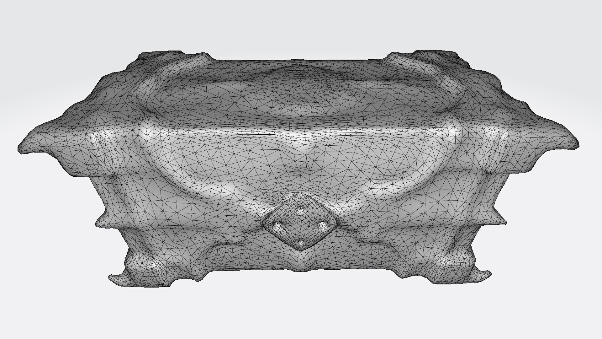 Golden Serpent Fang 3d Model 3D model_9