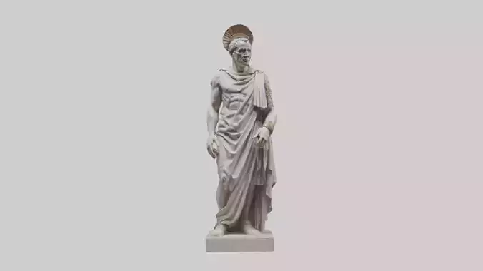 Julius Caesar statue model