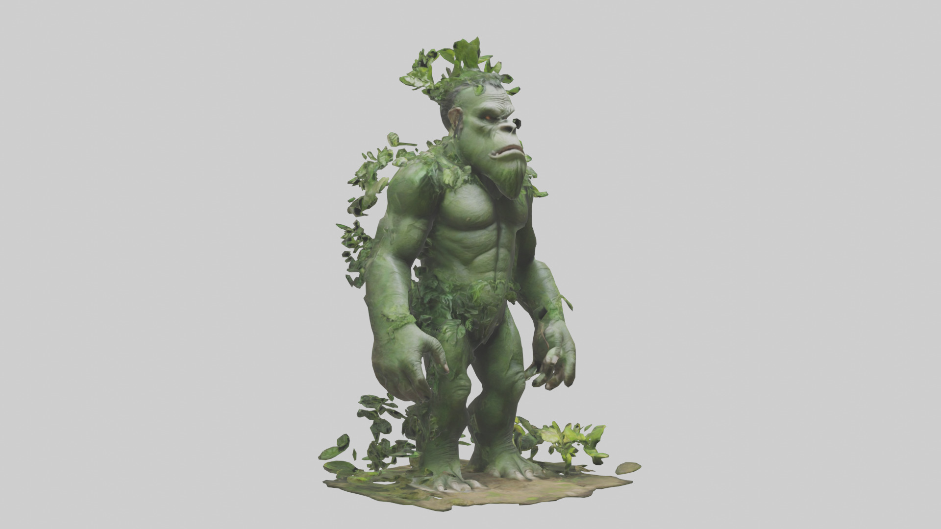 Jungle Giant model Low-poly 3D model_11