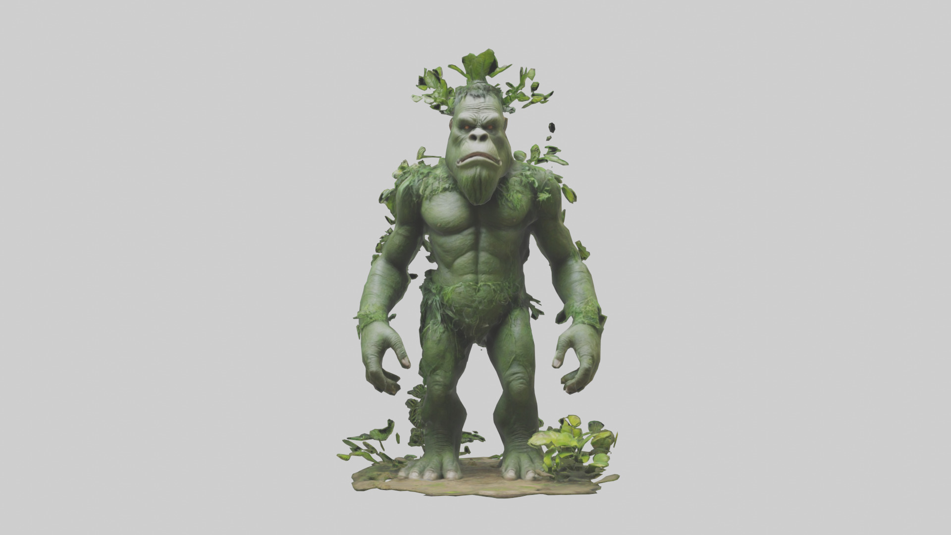 Jungle Giant model Low-poly 3D model_9