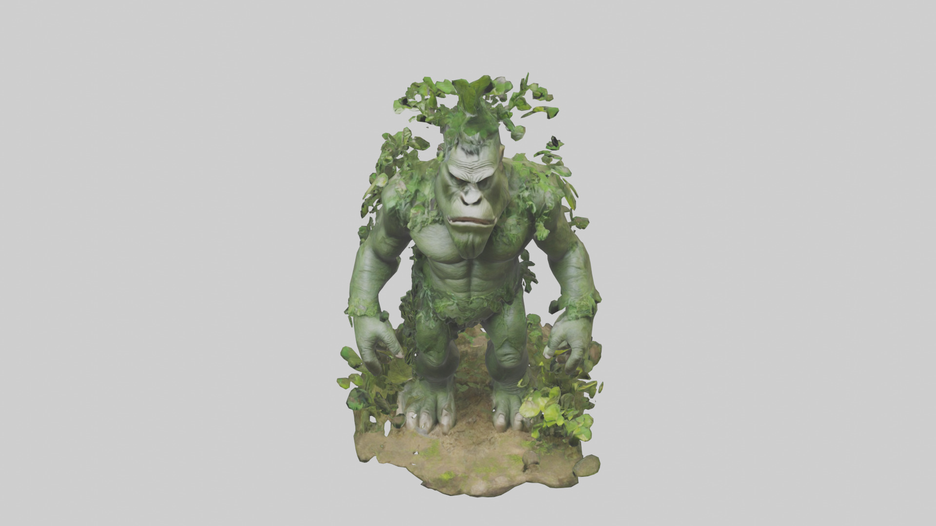 Jungle Giant model Low-poly 3D model_16