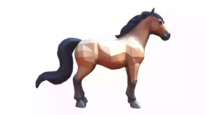 Horse 3d Model 3D model