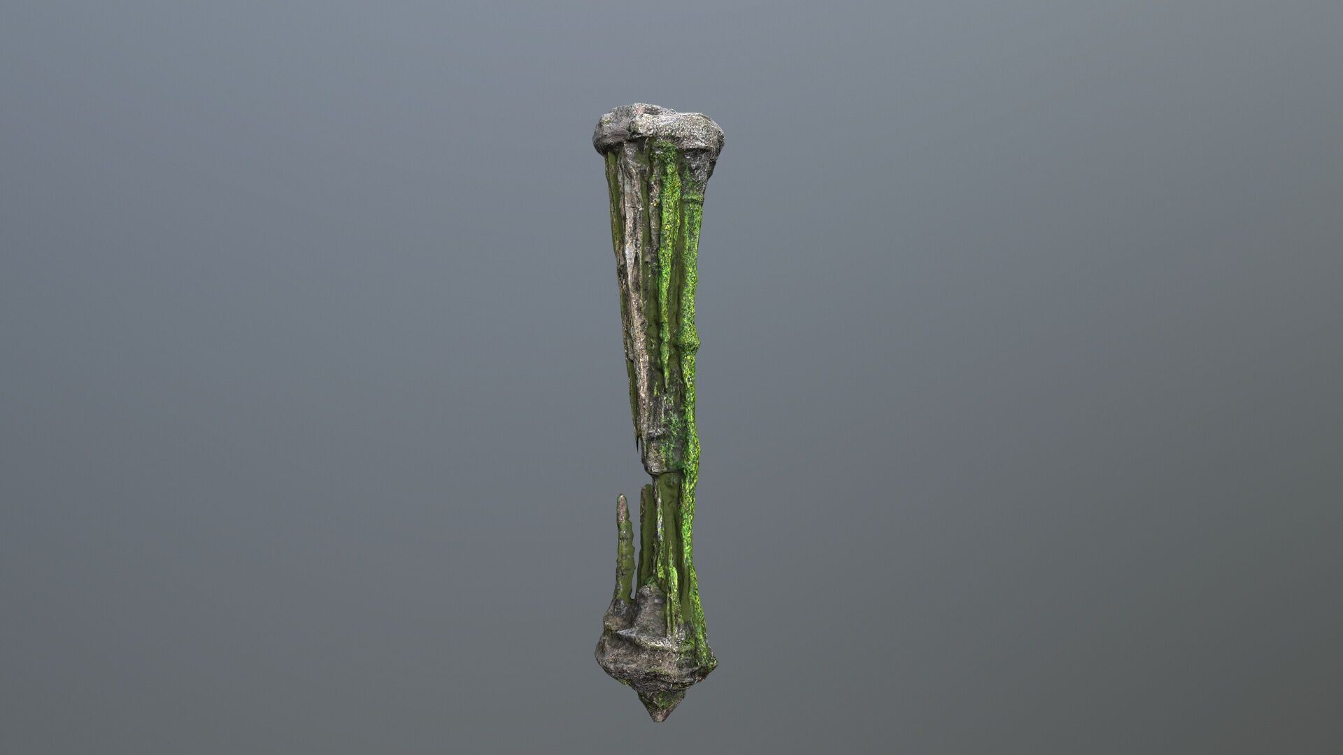 cave rocks Low-poly 3D model_19