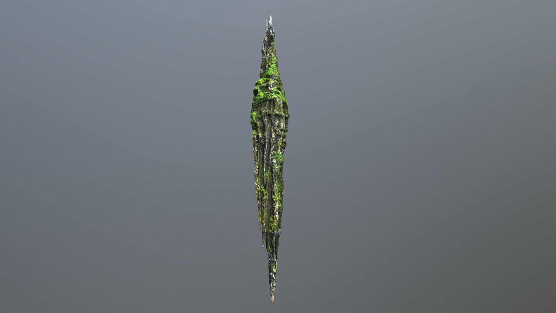 cave rocks Low-poly 3D model_20