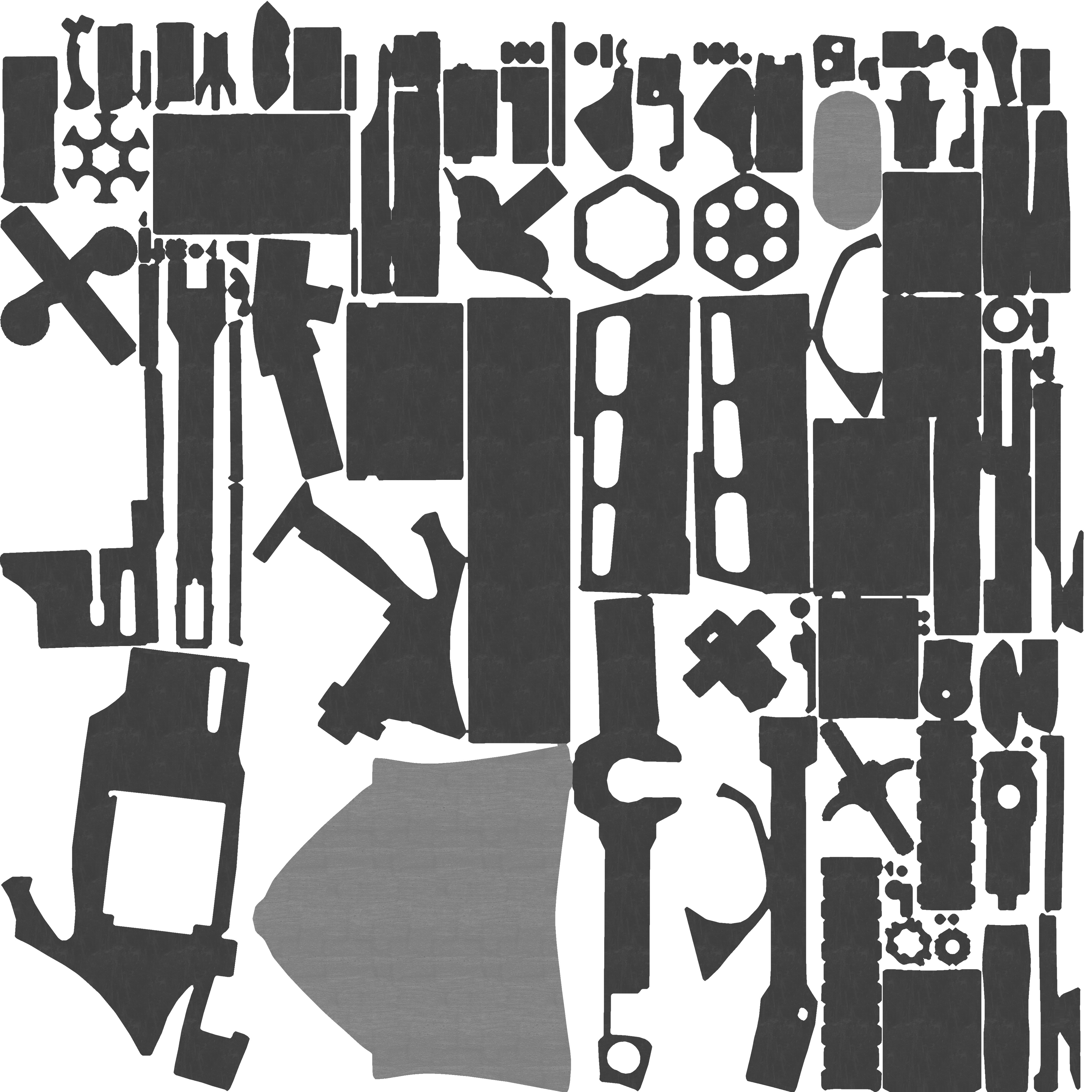 357 Rhino  3D model_4