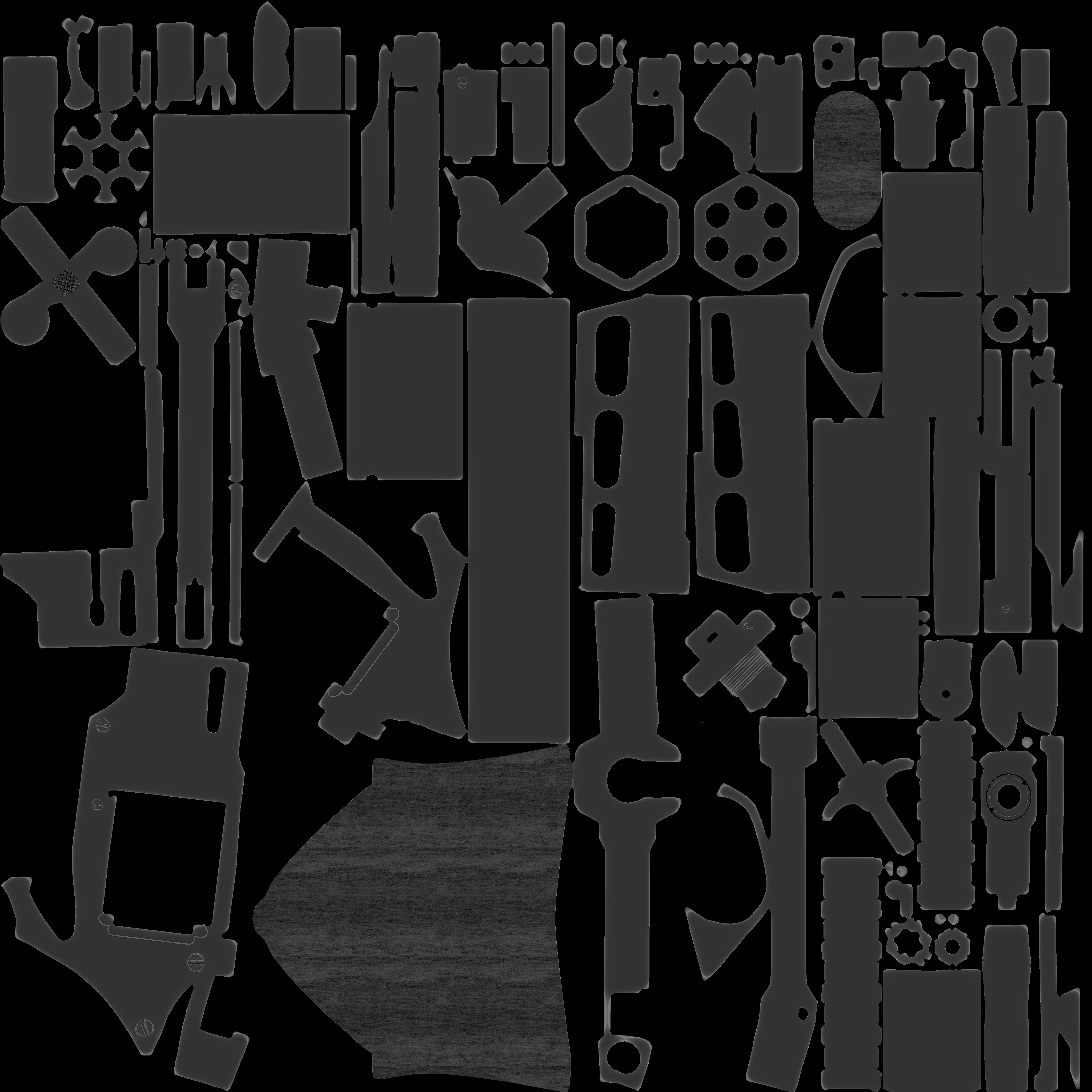 357 Rhino  3D model_2