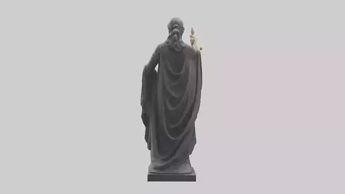 Justice Lady statue model 2