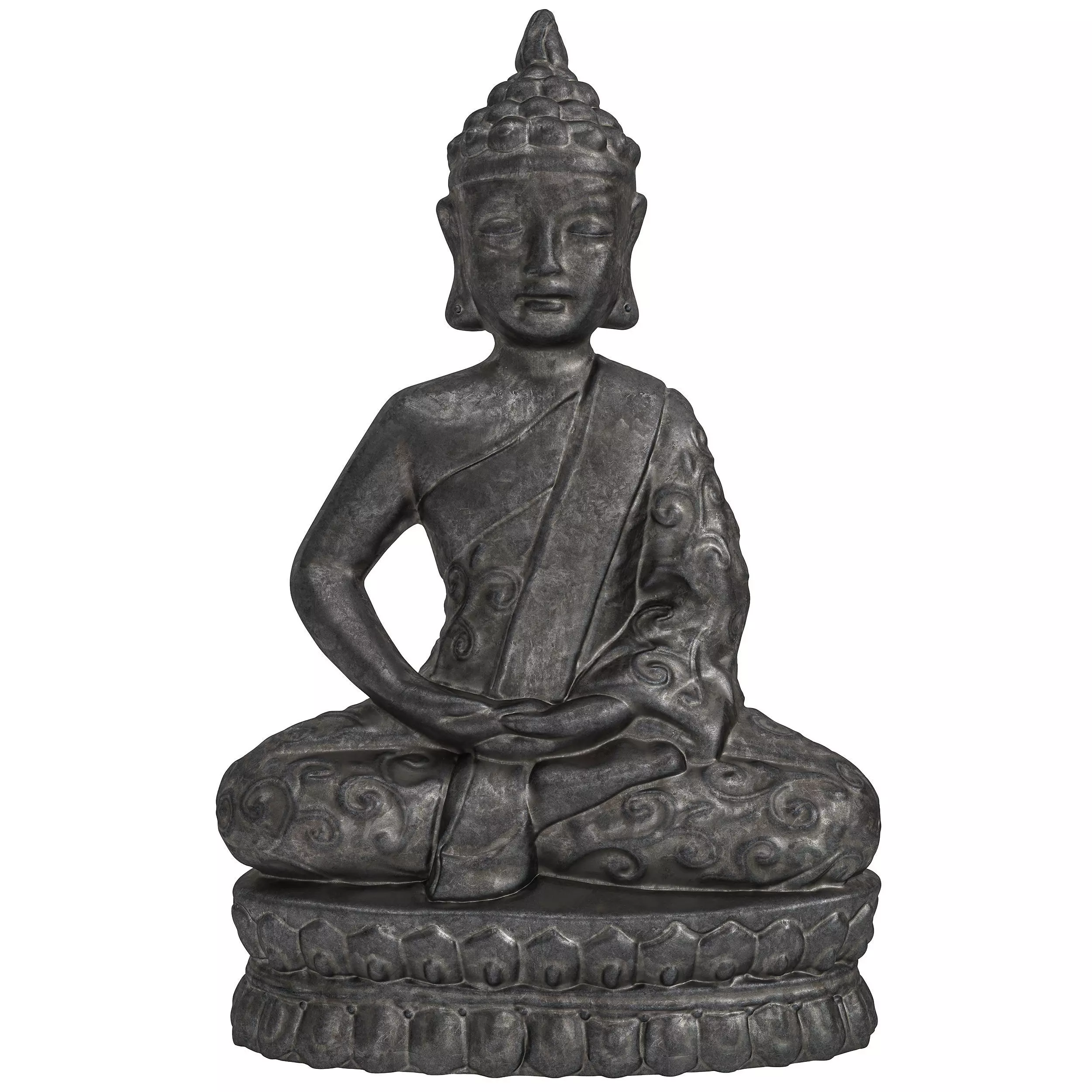 Buddha Sculpture For interior and exterior SPA- Zen Garden 3D model