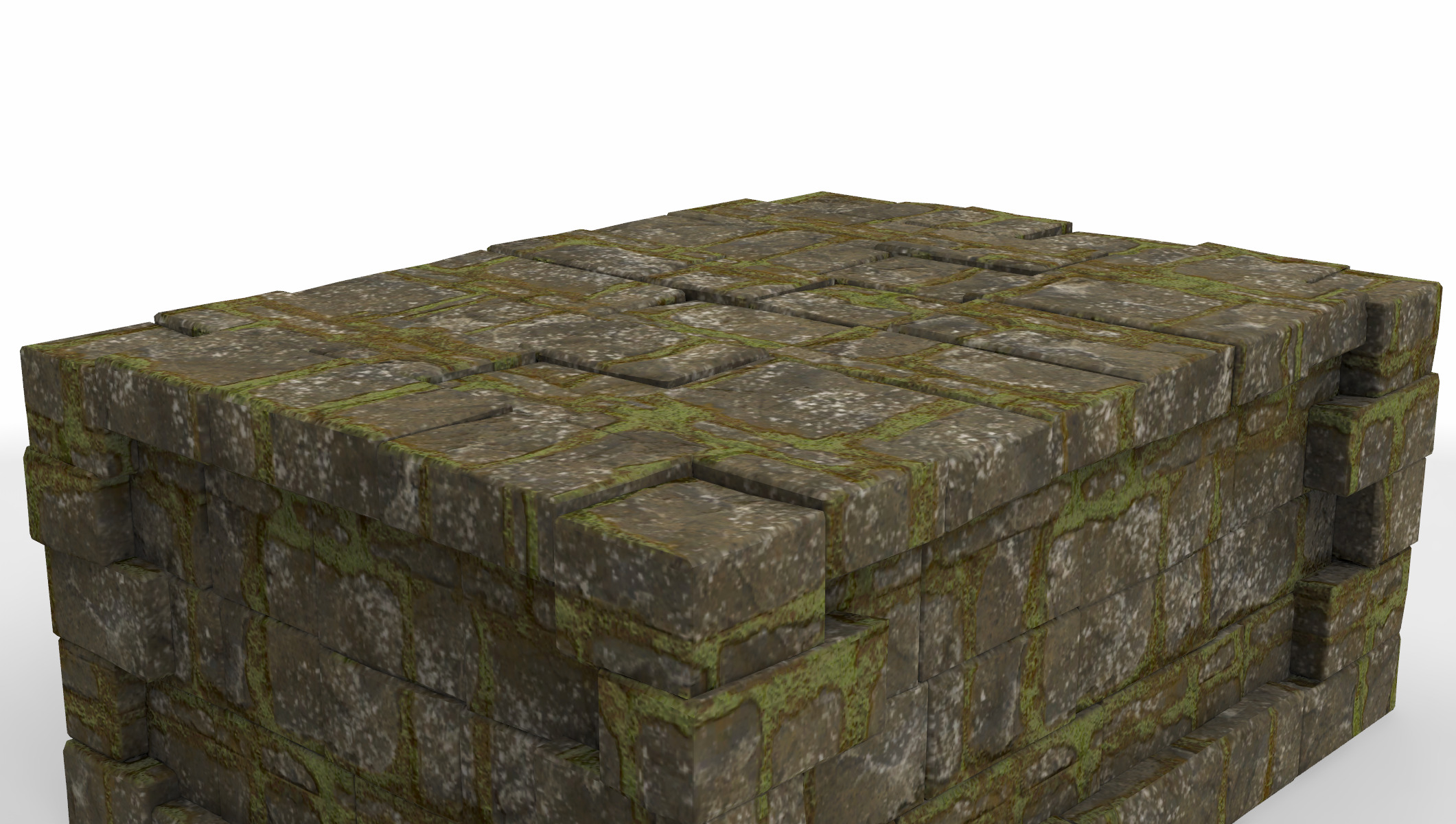 set architecture pillar 02 3D model_4