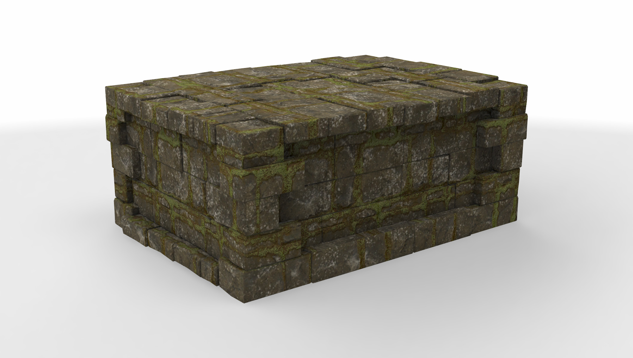 set architecture pillar 02 3D model_1