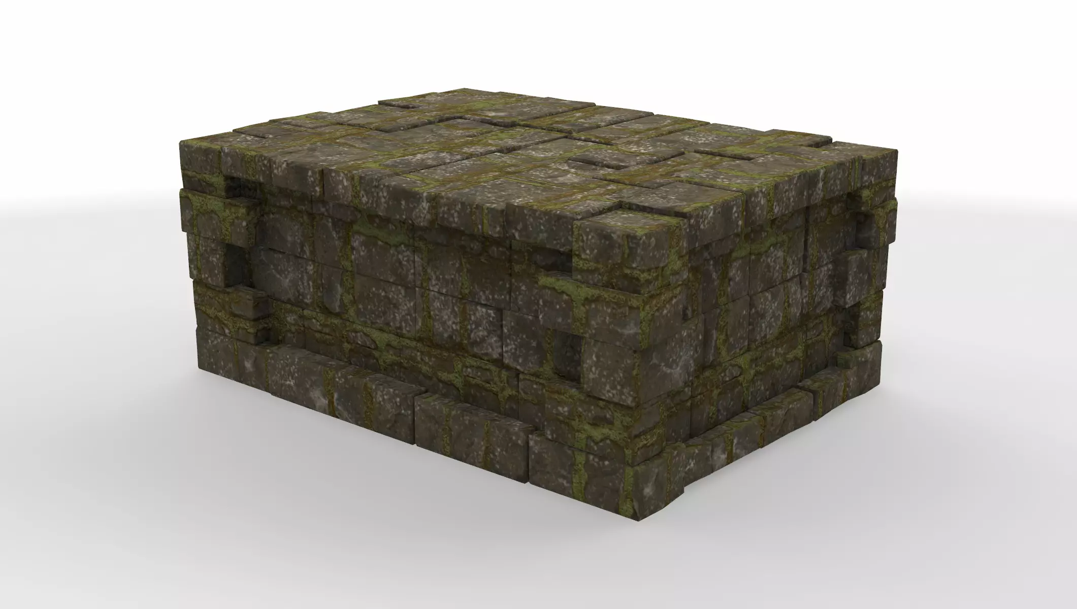 set architecture pillar 02 3D model_0