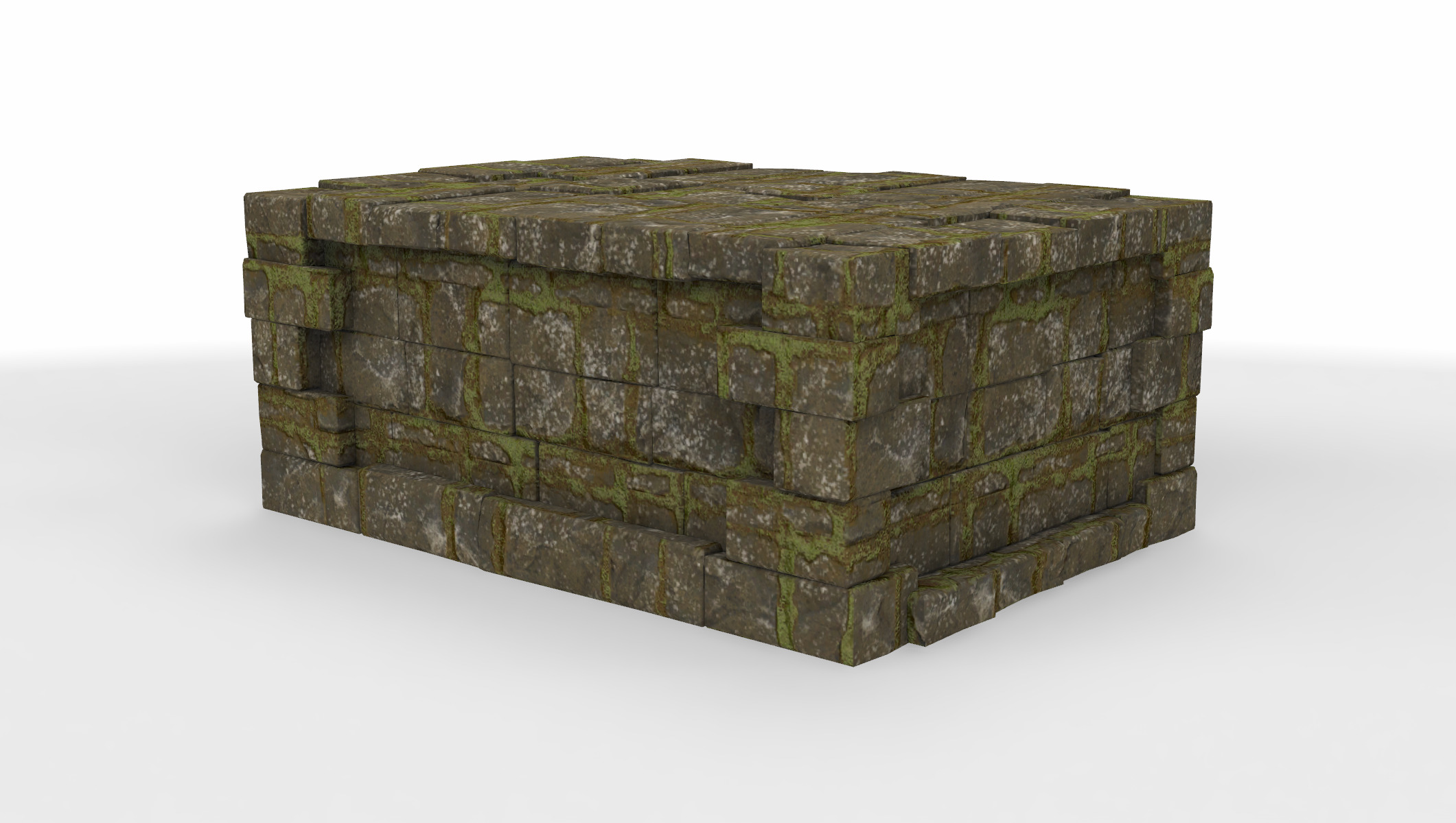 set architecture pillar 02 3D model_2