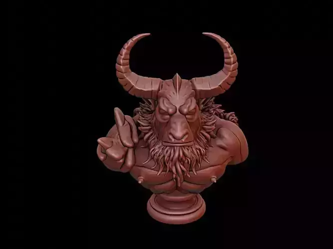 Behemoth Beast Bust