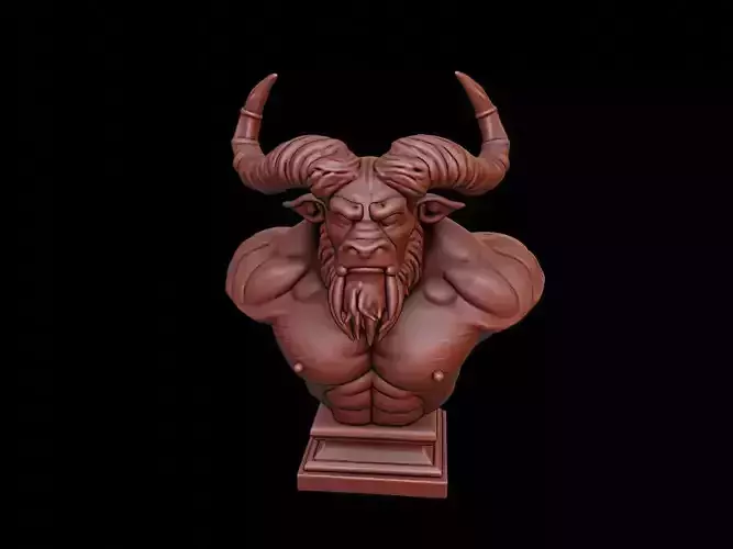 Behemoth Beast Bust