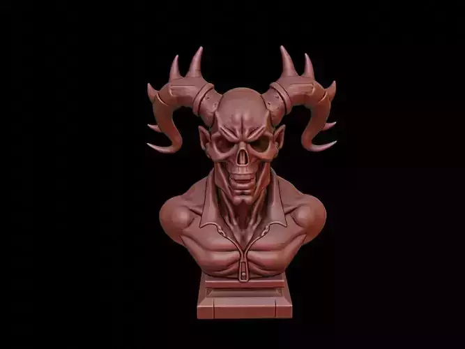 Blind Hellspawn Beast Bust