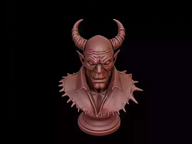 Blind Hellspawn Beast Bust