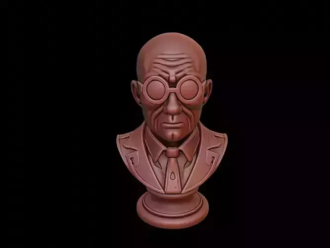 Cyclops Beast Bust 3D print model
