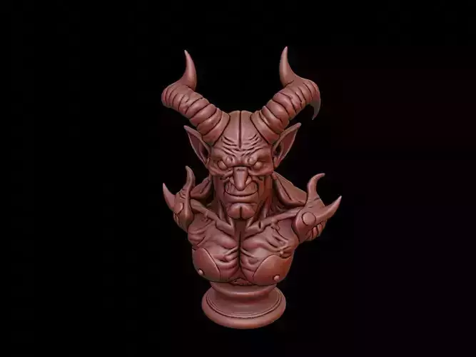 Demon Beast Bust