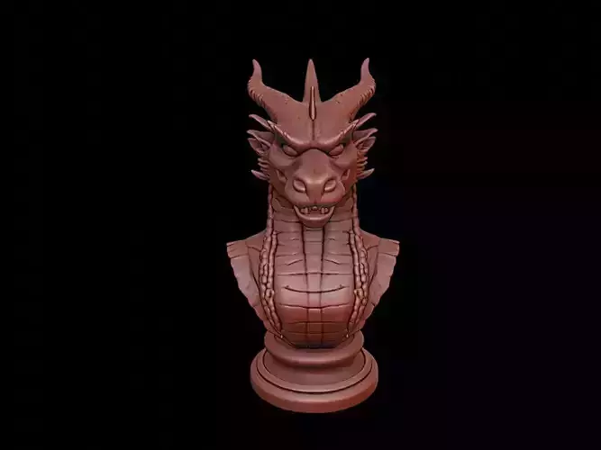 Dragon Beast Bust