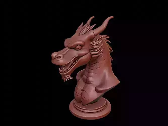 Dragon Beast Bust