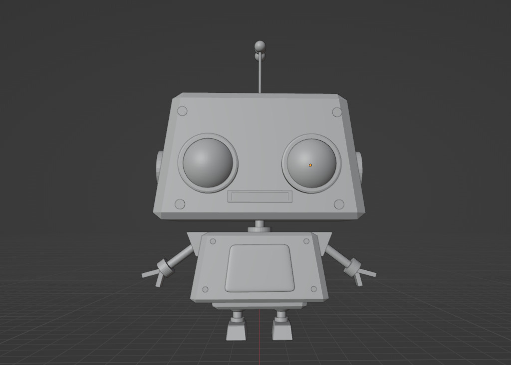 Robot 025 Free 3D print model_3
