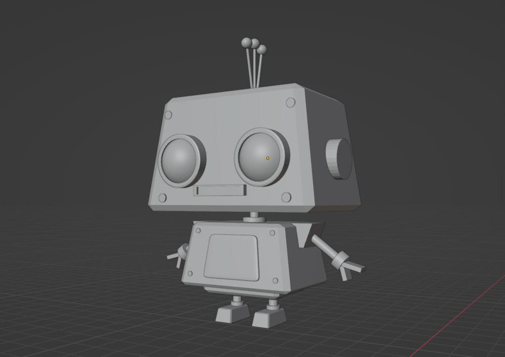 Robot 025 Free 3D print model_2