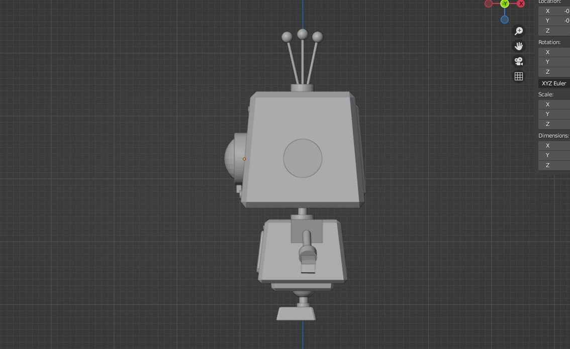 Robot 025 Free 3D print model_4
