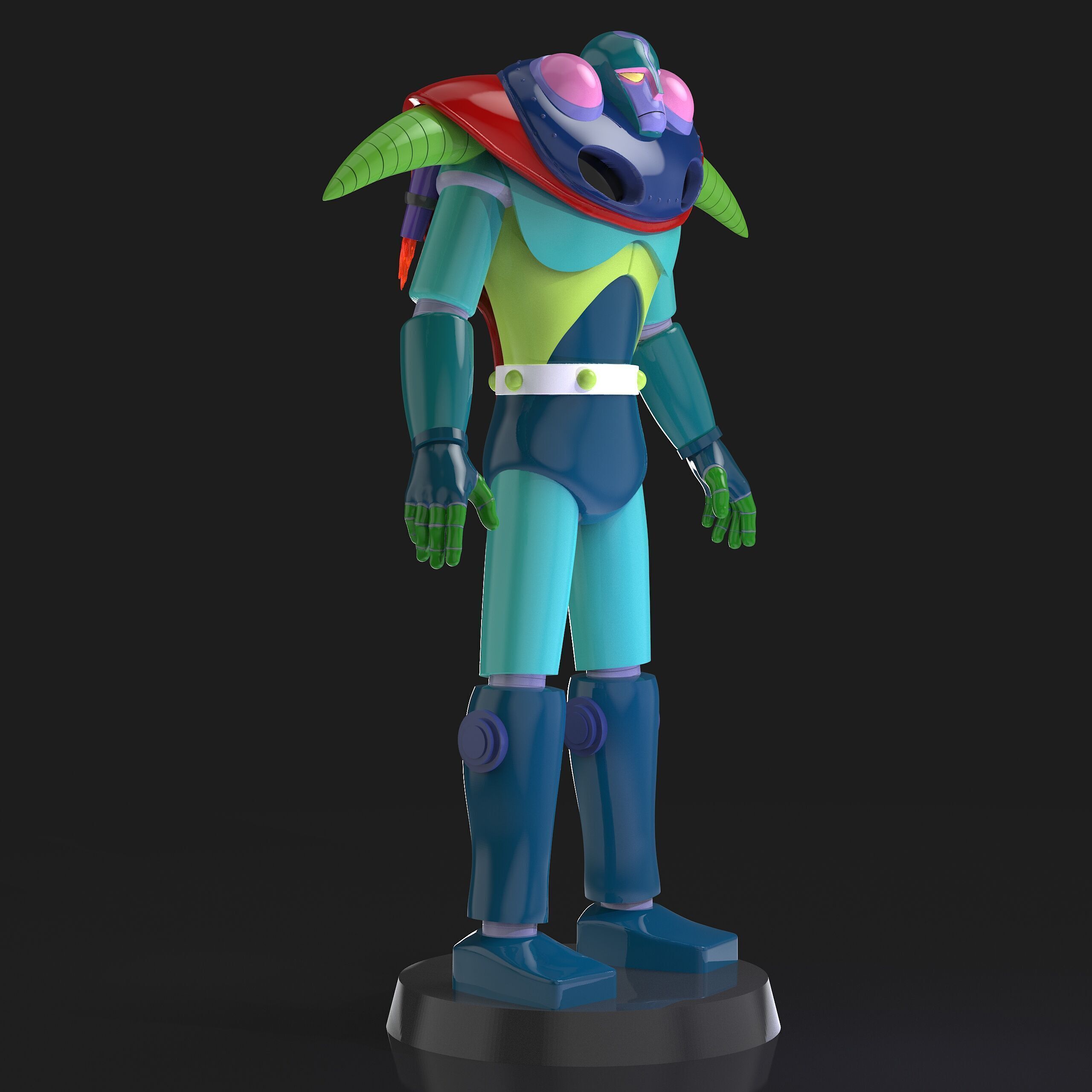 Briver A3 Mazinger Z 3D print model_1