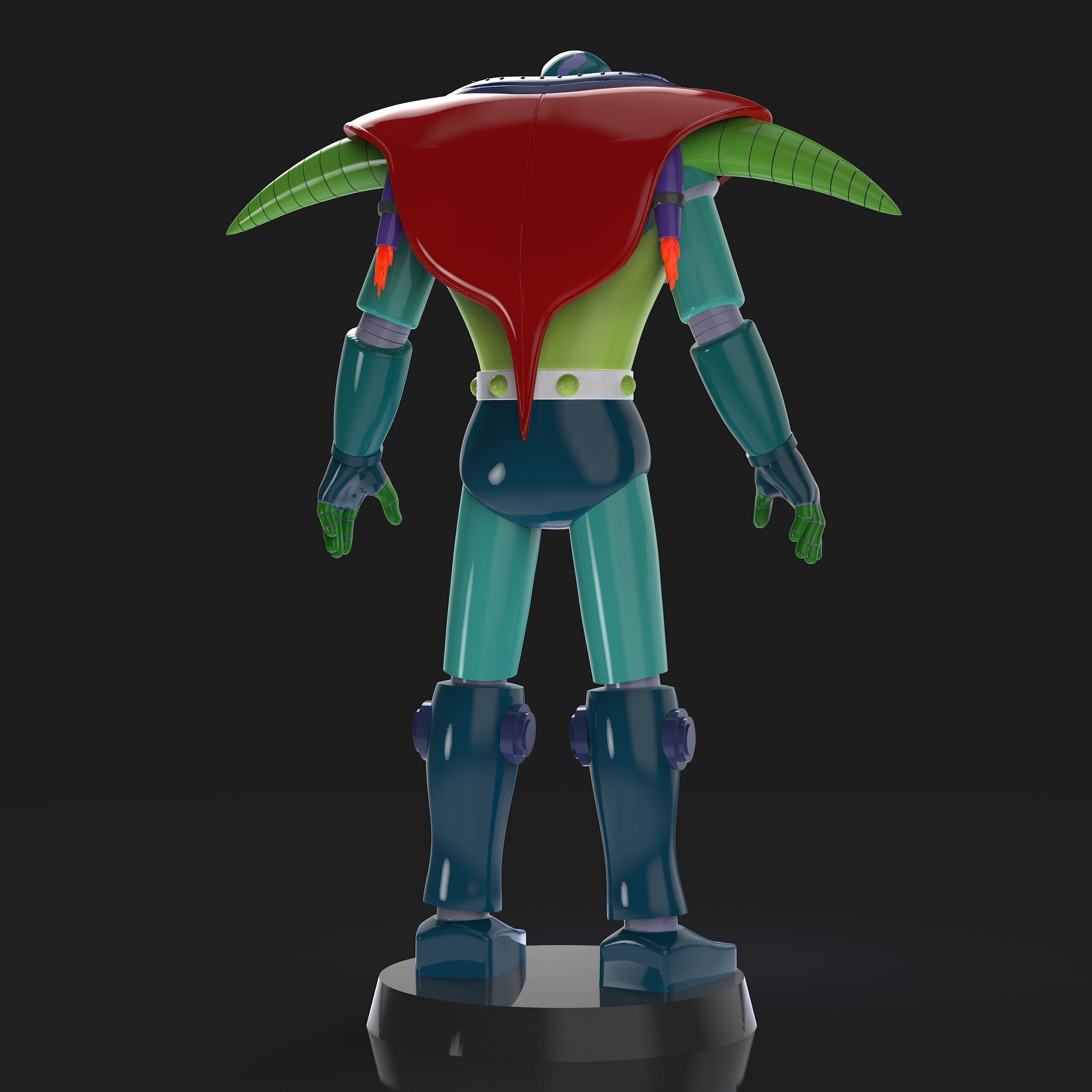 Briver A3 Mazinger Z 3D print model_3