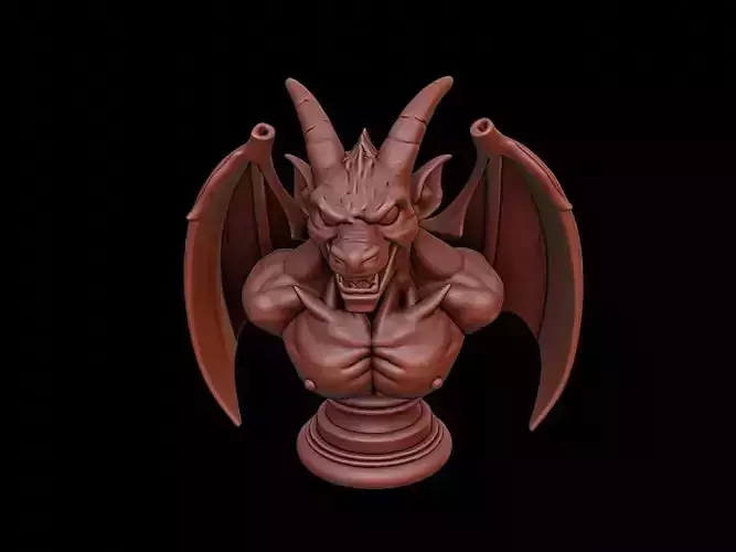 Gargoyle Beast Bust
